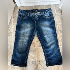 Paris Blue capri pants